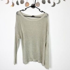 Eileen Fisher Open Knit Sweater/ Top